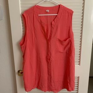 Old Navy Sleeveless Pretty Peach Top